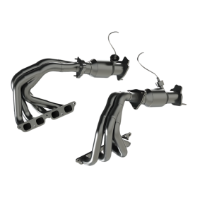 Chevrolet Corvette Performance Exhaust - Kooks Headers - 1-7/8in. x 2in. SS Tri-Y Headers with Ultra GREEN Cats - `22-`27